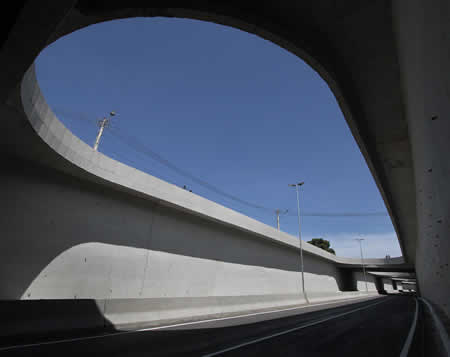 Roadway interventions at Av. Miguel Sutil in Cuiabá, MT